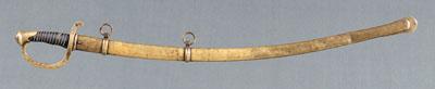 Appraisal: Rare Confederate sword blade marked Thomas Griswold Co New Orleans