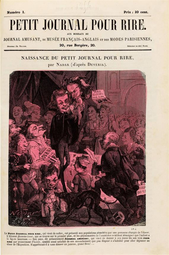 Appraisal: PETIT JOURNAL POUR RIRE - From the first to the