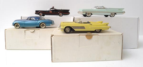 Appraisal: FOUR GREAT AMERICAN DREAM MACHINE MODELS INCLUDING NO BATMOBILE NO