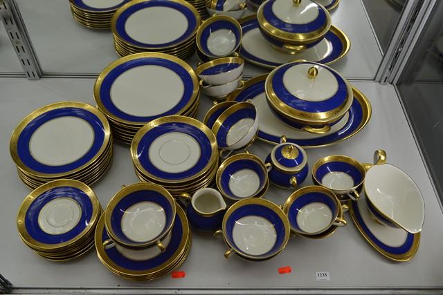 Appraisal: FURSTENBERG PORCELAIN DINNER SERVICE