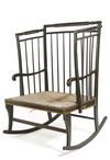 Appraisal: RARE ROCKING CHAIR - Rare and Unusual American Hitchcock Rocking