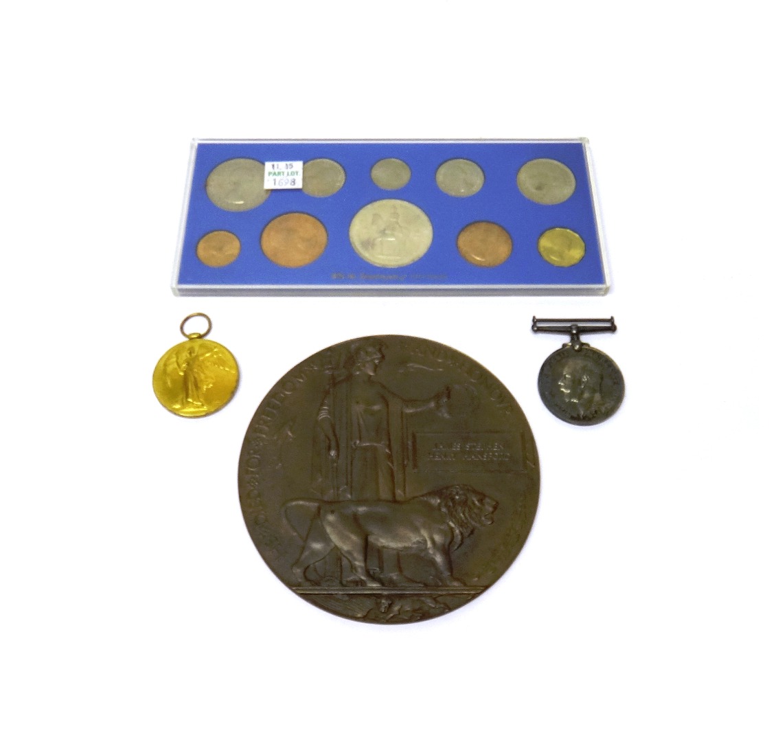 Appraisal: The - British War Medal and The - Victory Medal