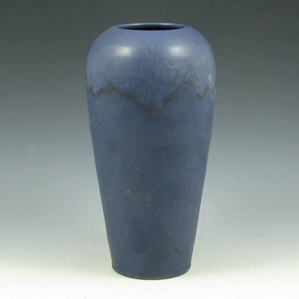 Appraisal: Ephraim Sandhill vase in Arts Crafts matte blue Marked with