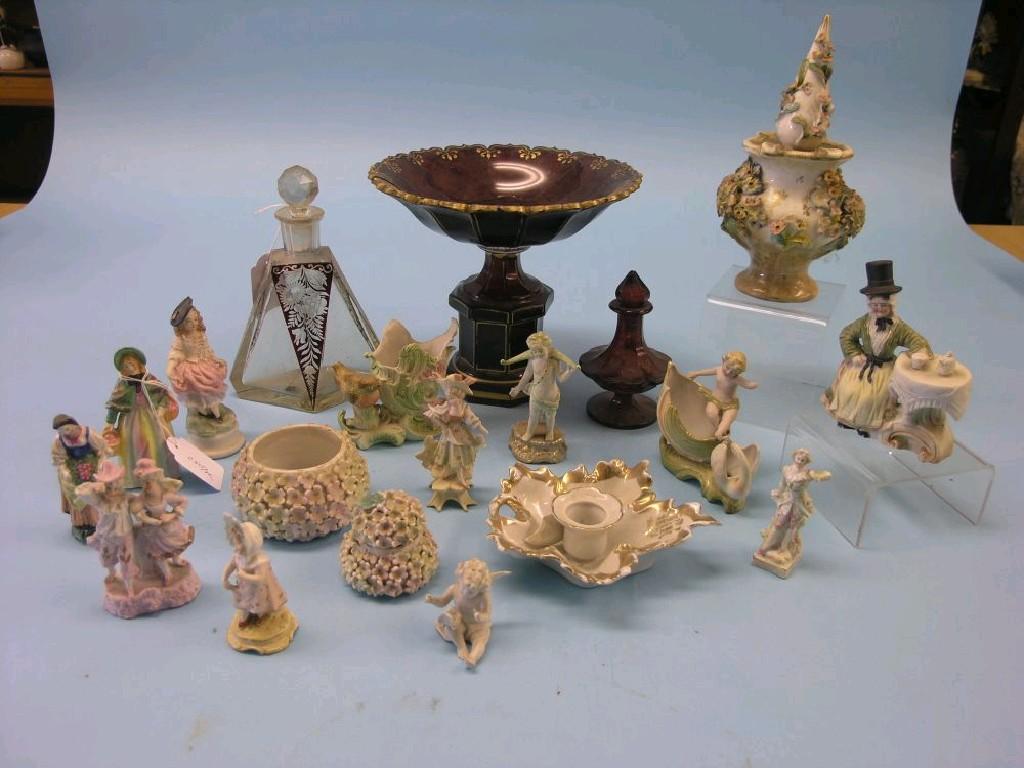 Appraisal: A small quantity of late th early th century French