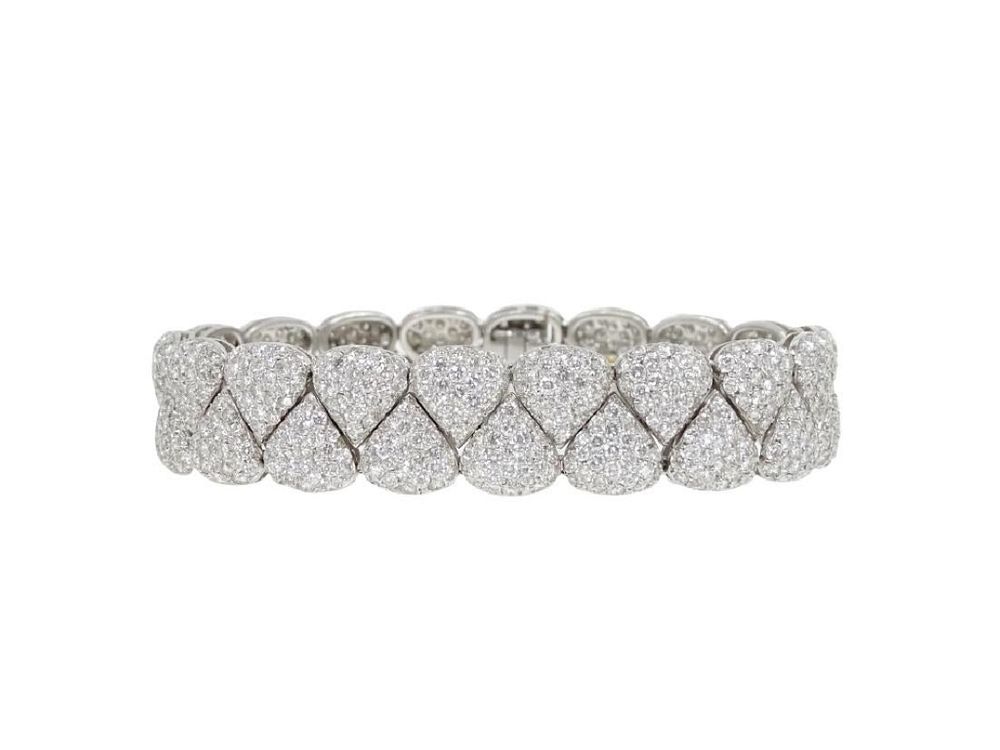 Appraisal: ct Designer Diamond Bracelet A Stunning ct Designer Diamond Bracelet