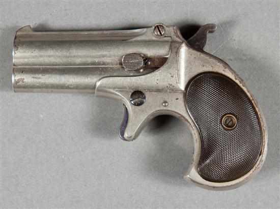 Appraisal: Remington Model Over and Under Derringer Third Type Serial manufactured