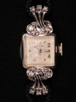 Appraisal: Another Ladies Bulova Watch A lovely K white gold ladies