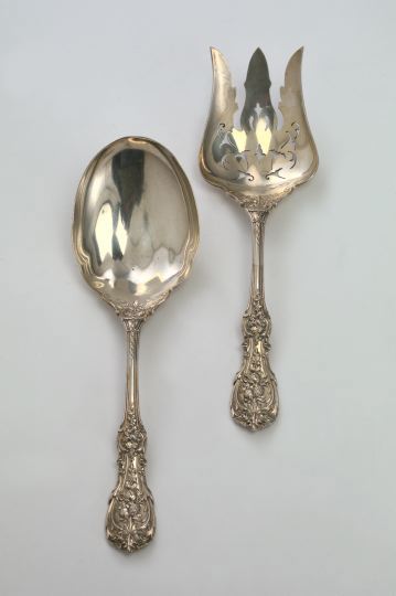 Appraisal: Large Pair of Reed and Barton Sterling Silver Frances I