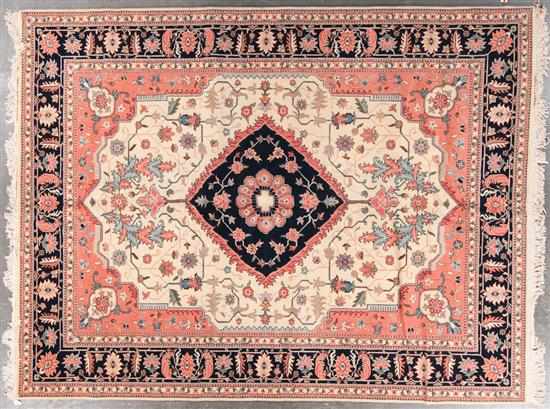 Appraisal: Romanian Herez carpet Romania modern x Estimate -