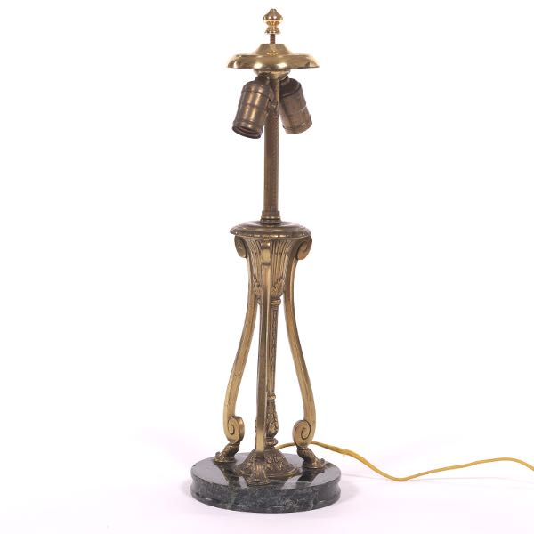 Appraisal: PAIRPOINT NEOCLASSICAL STYLE LAMP BASE x Neoclassical style brass lamp