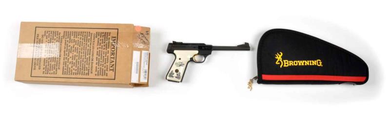 Appraisal: MIB Browning Buck Mark Semi-Automatic Pistol Serial MZ This is