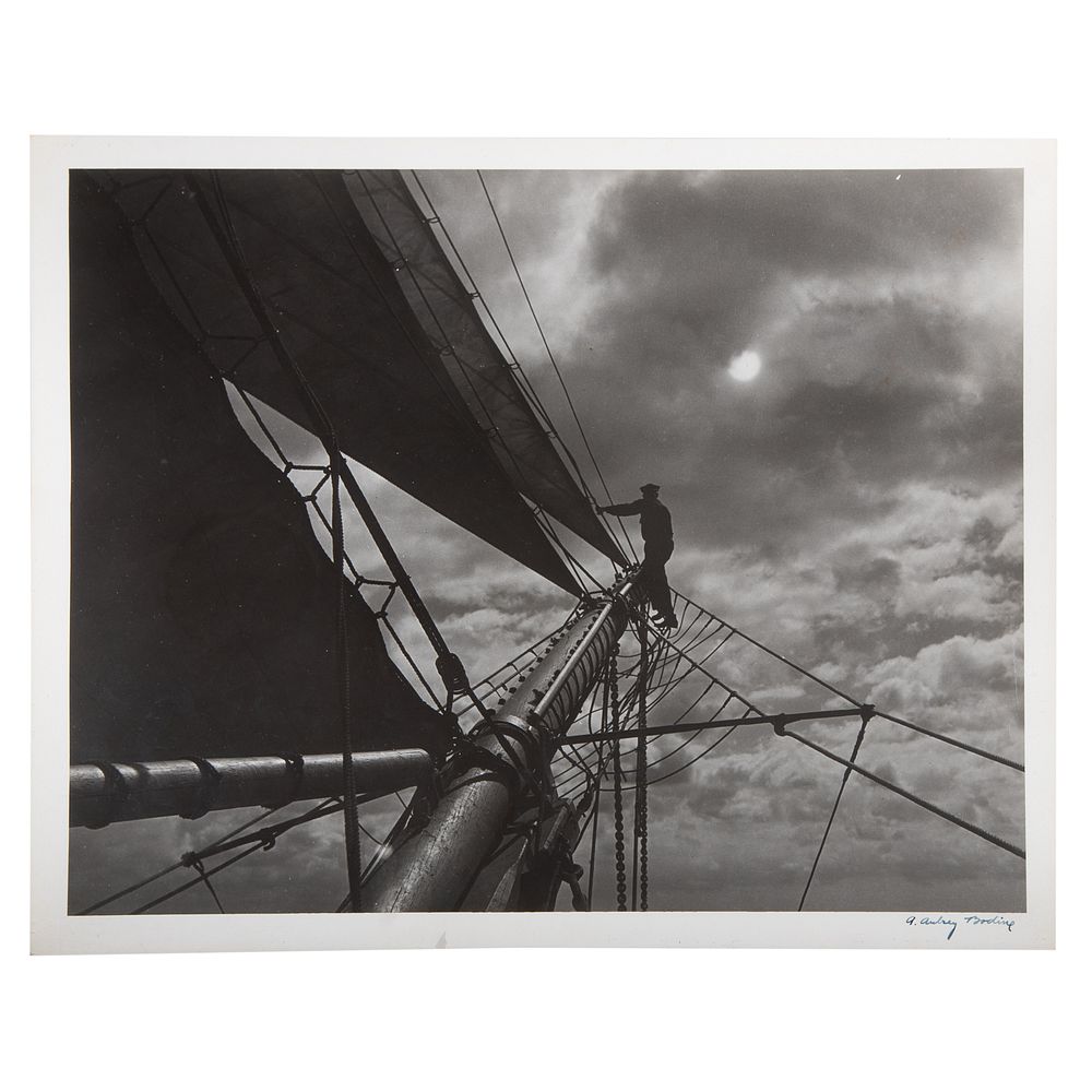 Appraisal: A Aubrey Bodine The Sailor photograph American - Gelatin silver