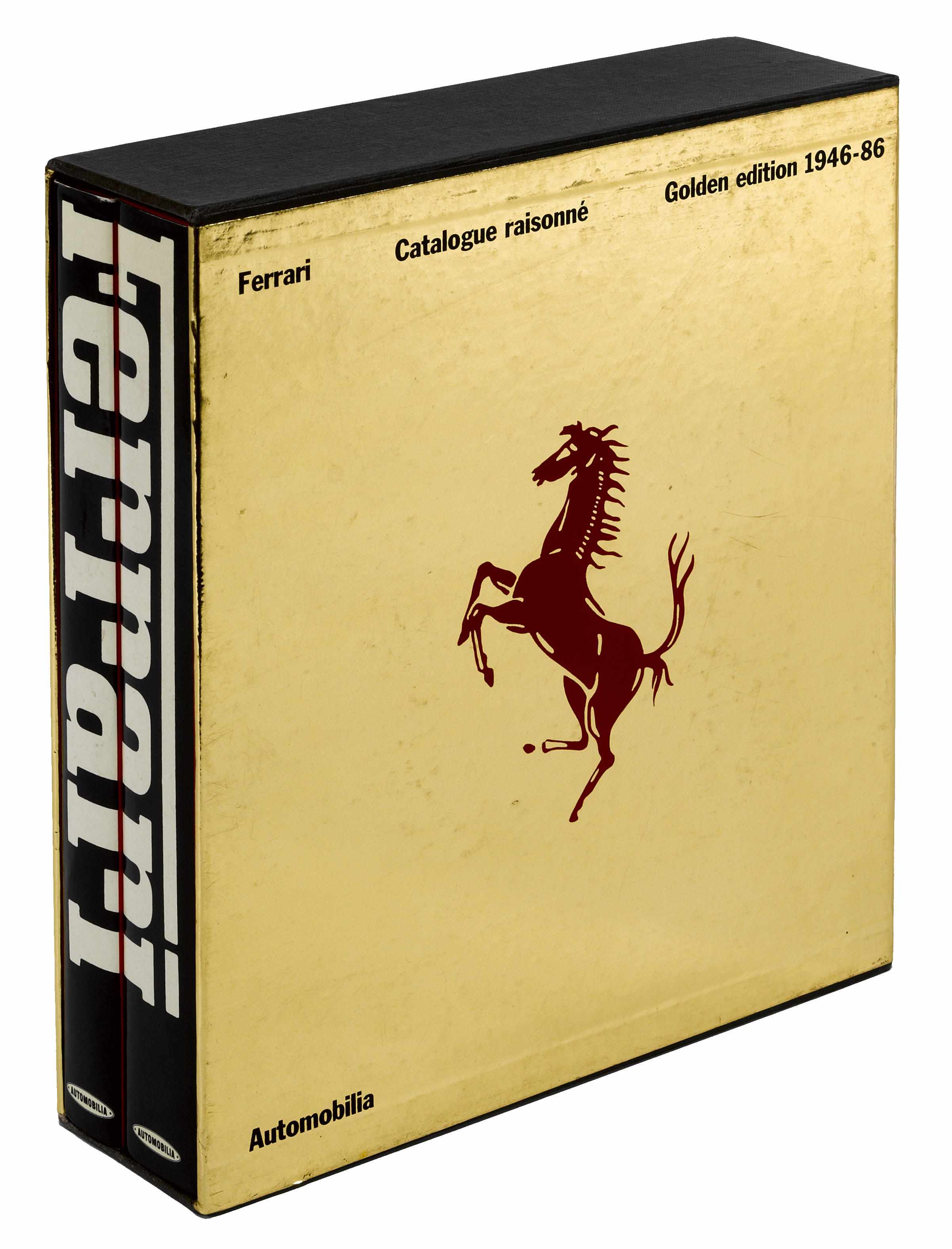 Appraisal: Ferrari-Volumes Golden Edition - copyright covering the years - published