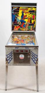 Appraisal: D GOTTLIEB CO SPIDERMAN PINBALL MACHINE D GOTTLIEB CO SPIDERMAN