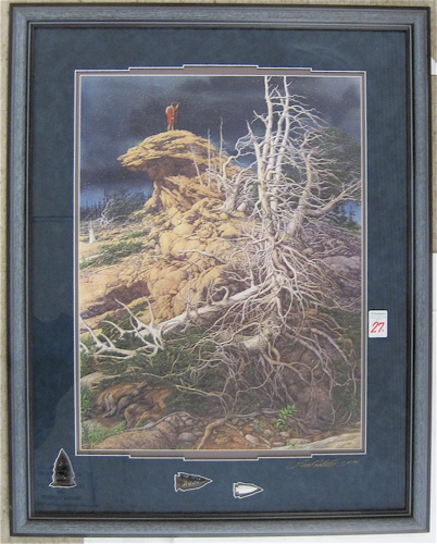 Appraisal: BEV DOOLITTLE COLOR LITHOGRAPH in limited edition California born titled