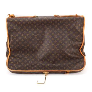 Appraisal: Vintage Louis Vuitton Monogram Canvas Garment Travel Bag Vintage Louis