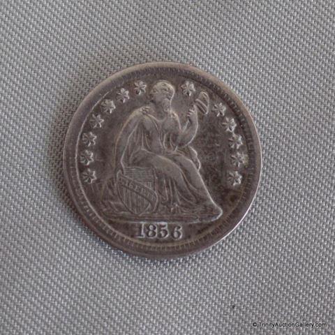 Appraisal: Silver Seated Liberty Half Dime CoinA pre Civil War era