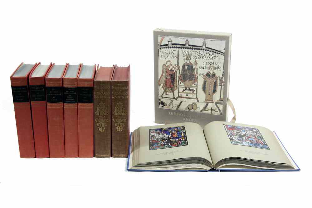 Appraisal: BOXES FINE ARTS BOOKS - Including vol 'Pelican History of