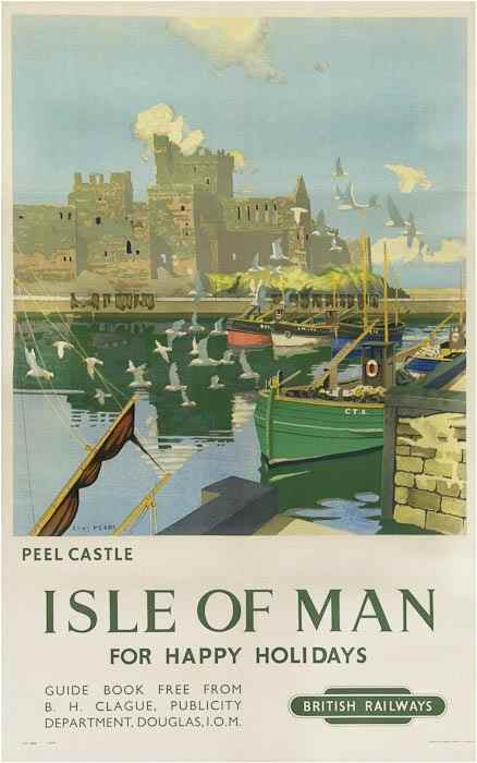 Appraisal: PEARS Charles ROI ISLE OF MAN British Railways Peel Castle