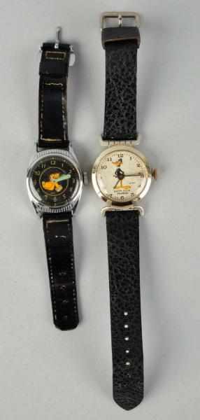 Appraisal: Lot of Vintage Walt Disney WB Wrist Watches Includes one