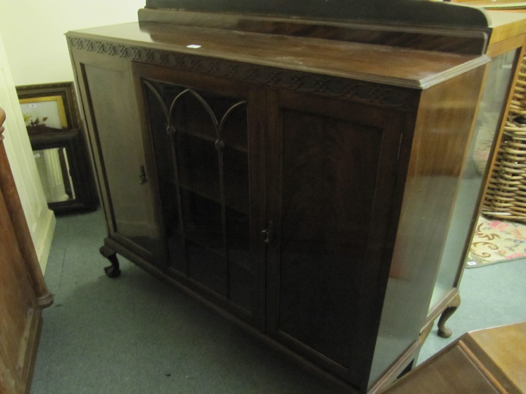 Appraisal: Mahogany display cabinet