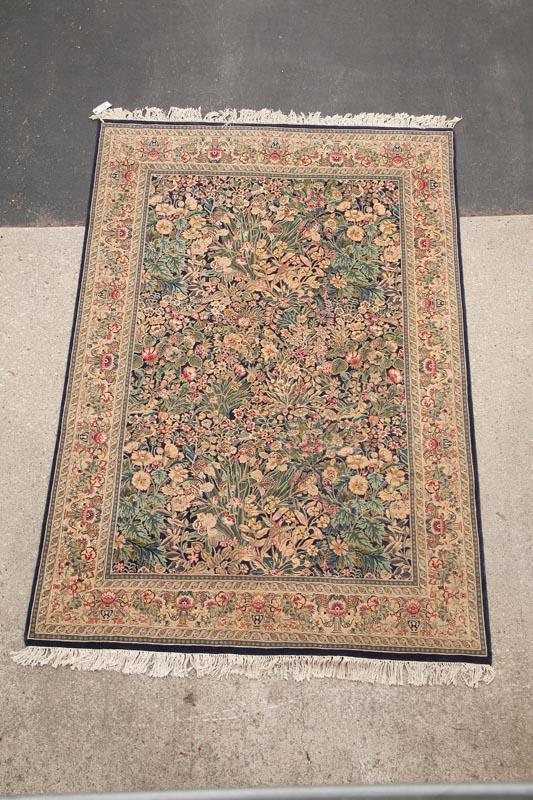 Appraisal: ORIENTAL RUG Pakistan ca s English garden pattern with good