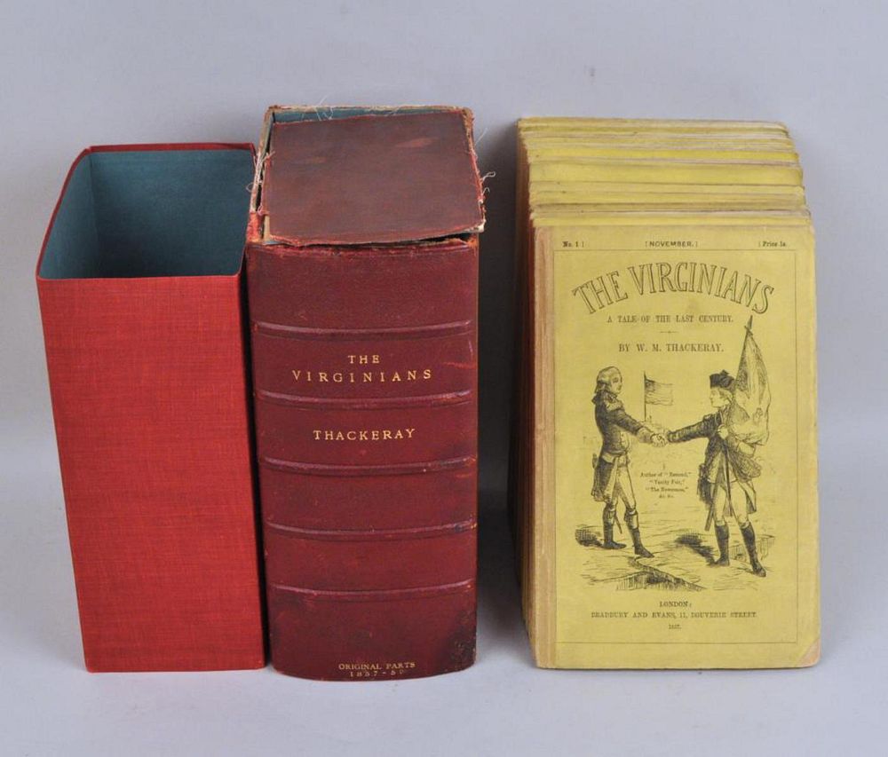 Appraisal: W M Thackeray The Virginians in Original Parts Original series