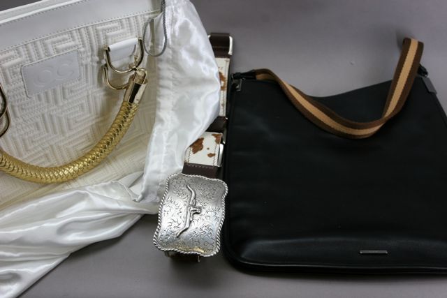 Appraisal: A Gucci handbag together with an OC handbag and an