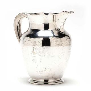 Appraisal: A Sterling Silver Water Pitcher by S Kirk Son pattern