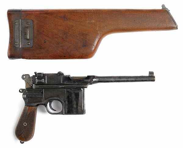 Appraisal: Persian contract broom handle Mauser Model semi-automatic pistol mm with