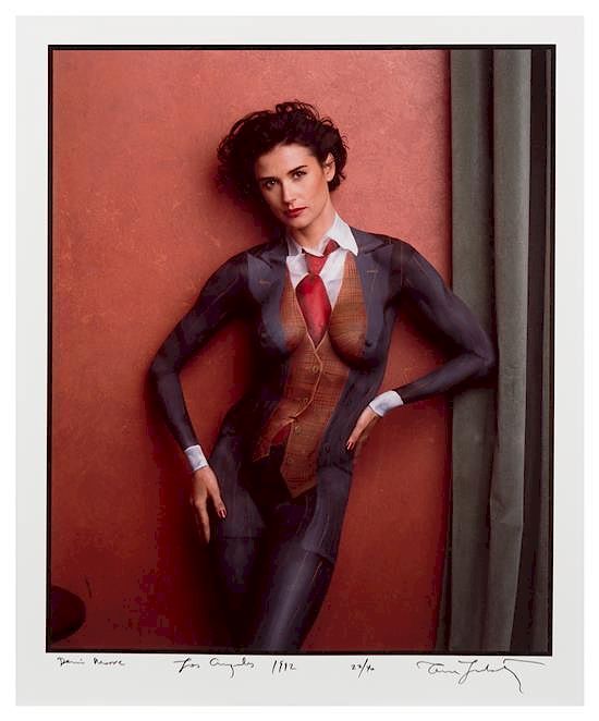 Appraisal: Annie Leibovitz American b Demi Moore Los Angeles Annie Leibovitz