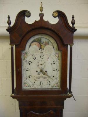 Appraisal: A LONGCASE CLOCK by William Radford Leeds the eight day