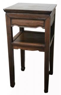 Appraisal: Antique Chinese Hardwood Side Table Antique Chinese Hardwood Side Table