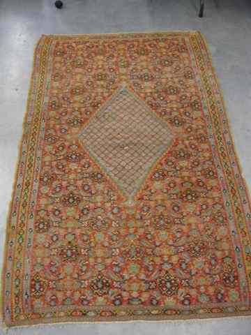 Appraisal: Senneh West Persian Handmade Rug late th century flatweave birds