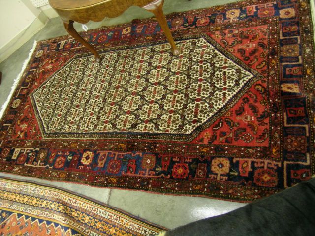 Appraisal: Vintage Persian oriental rug ' x '