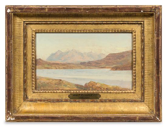 Appraisal: Sale Lot William Trost Richards American - Isle of Skye