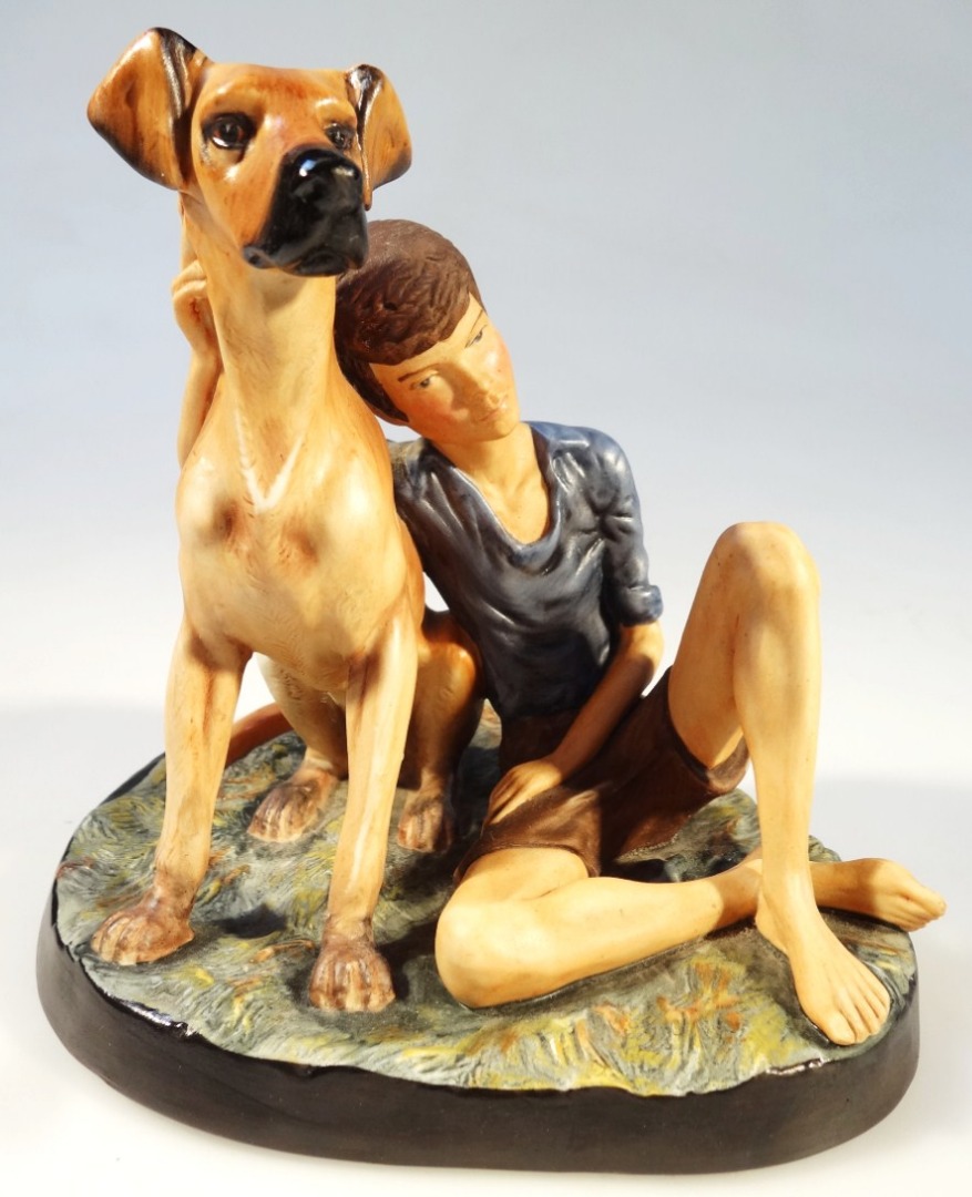 Appraisal: A Royal Doulton matte figure Buddies HN printed marks beneath