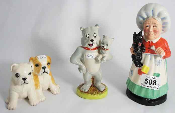 Appraisal: Royal Doulton Old Mother Hubbard Spike and Trike and A