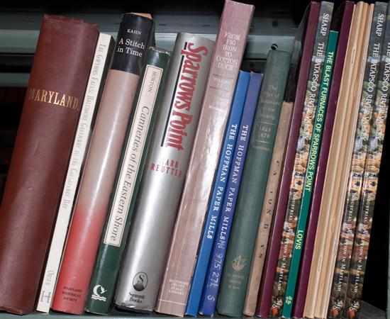 Appraisal: Books Maryland Industry about eighteen titles including some pamphlets on