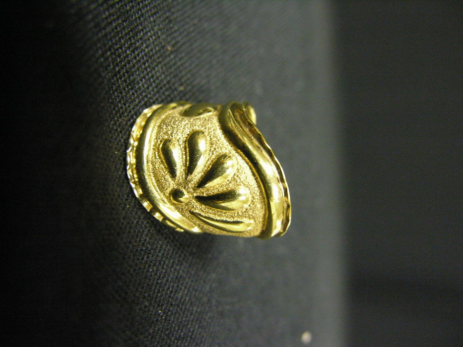 Appraisal: K GOLD RING Weight grams