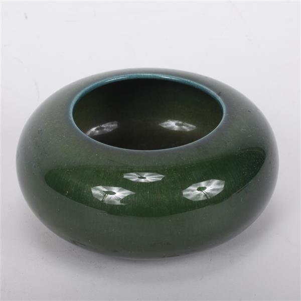 Appraisal: Kenton Hills Forest Green High Glazed Bowl Kenton Hills Pottery