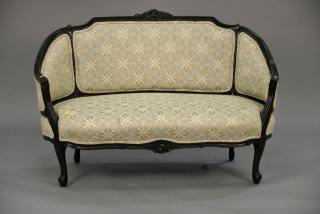 Appraisal: Louis Xv style loveseat lg in Louis Xv style loveseat