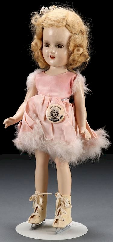 Appraisal: A MADAME ALEXANDER SONYA HENIE DOLL MID TH C A