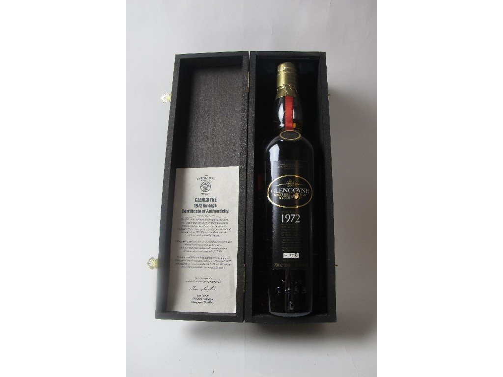 Appraisal: Glengoyne Vintage Single Highland Malt Scotch Whisky distilled matured and