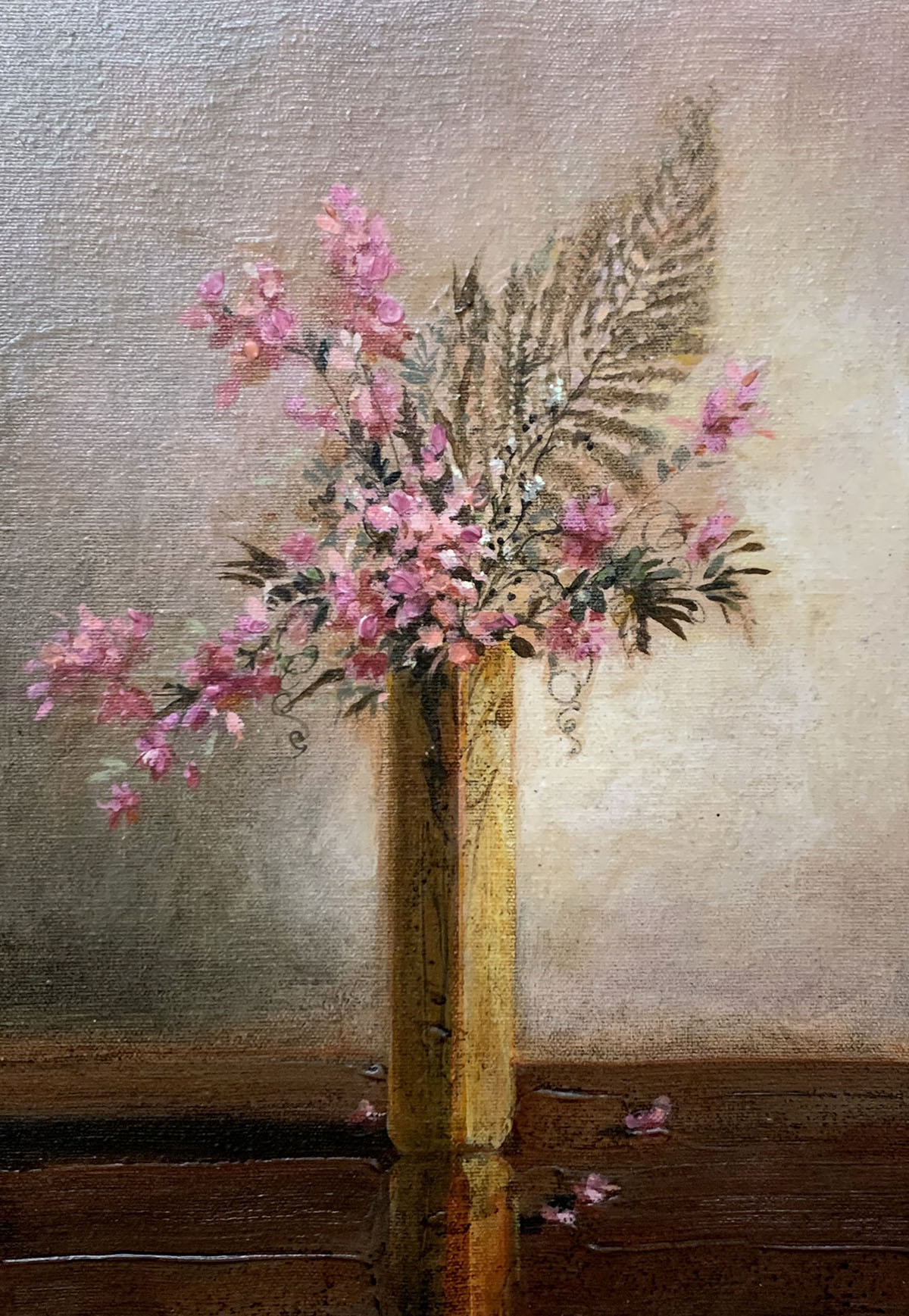 Appraisal: HOFFMAN Martin Joseph American - Floral Still Life Painting Dedicated