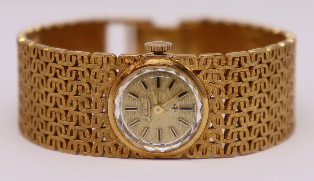 Appraisal: JEWELRY Vintage Lorett kt Gold Ladies Watch Vintage ladies Lorett