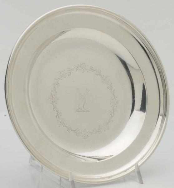 Appraisal: An American Silver Small Dish James Thomson New York ca