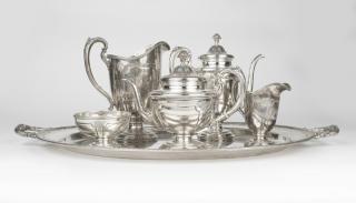 Appraisal: A Towle sterling silver coffee tea service th century Newburyport