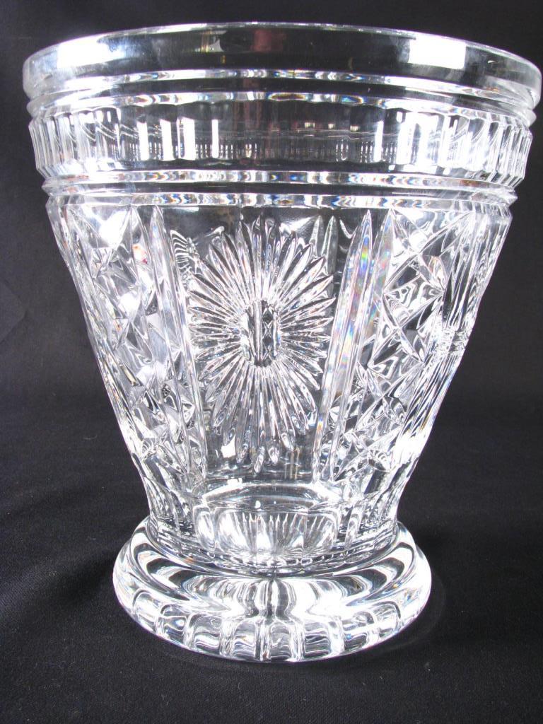 Appraisal: Waterford 'Millennium' Crystal Ice Bucket depicting all five 'Millennium' toasts