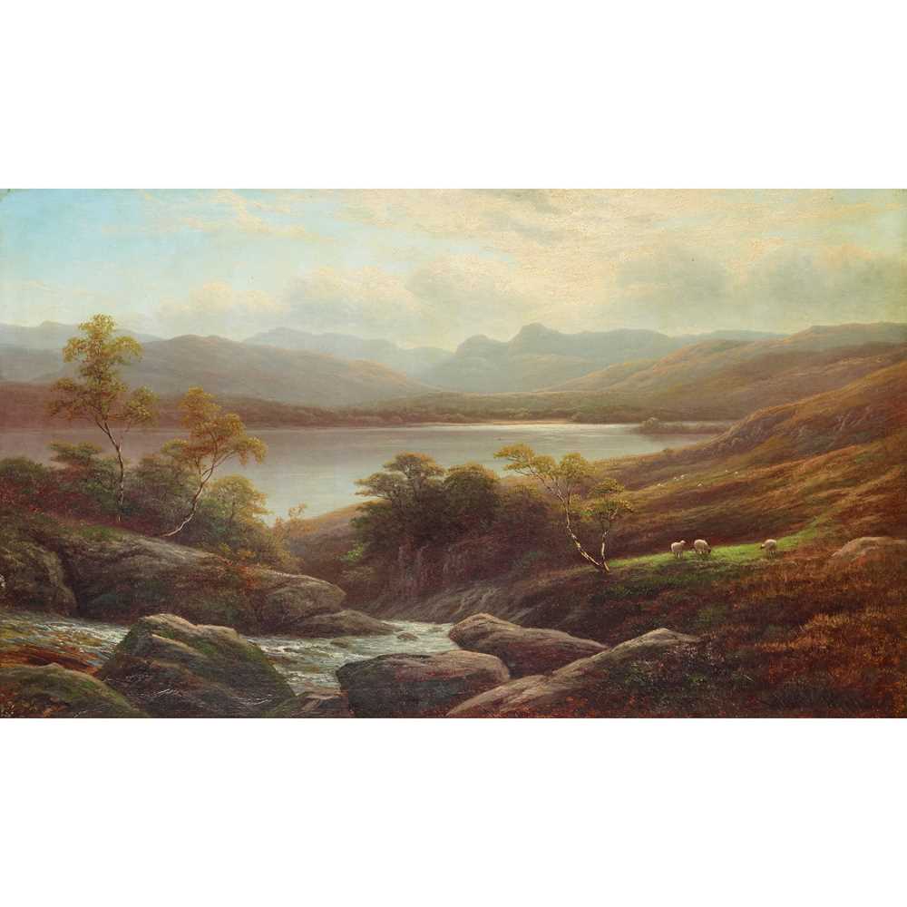 Appraisal: WILLIAM MELLOR - WINDERMERE FROM THE HILLS LANGDALE PIKE IN